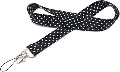 Yiflin Cute Neck Lanyard for Keys, Wallet, Id Card Holder, Cool Keychain Lanyard for Women, Men, Teacher