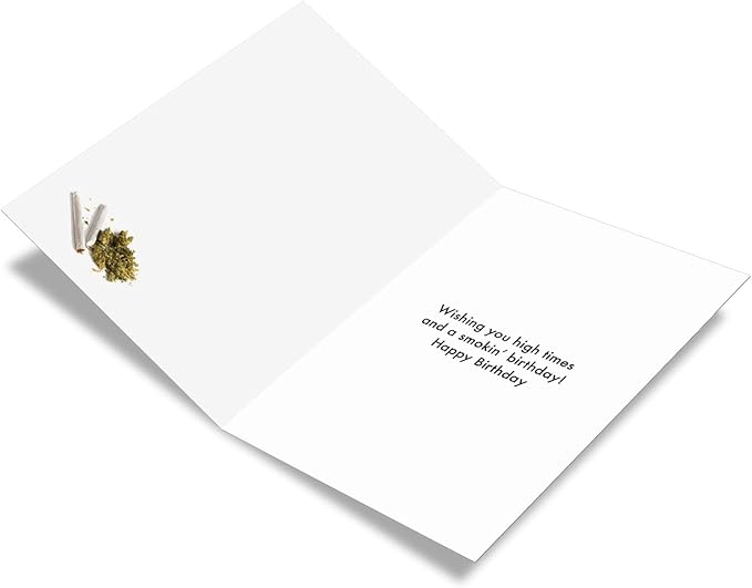 NobleWorks - Hilarious Birthday Greeting Card with 5 x 7 Inch Envelope (1 Card) Bday Stiff Joints C5680BDG