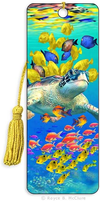 3D Royce Bookmark by Artgame - Turtle Reef