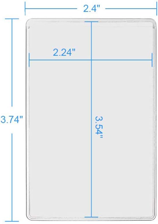 Waterproof New Medicare Card Holder Protector Sleeve for Credit Card License ID Business Card and Social Security Card Protector,6 Pack