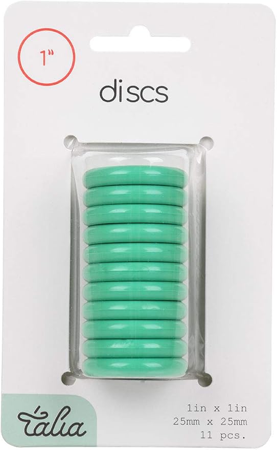 Talia Discbound Notebook - Discs (Celestial Turquoise, 1inch)