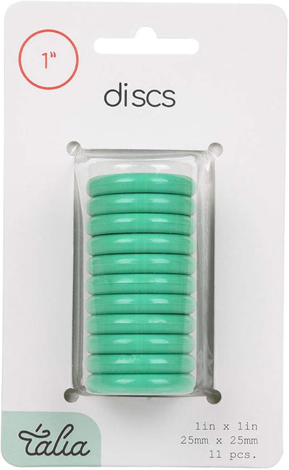 Talia Discbound Notebook - Discs (Celestial Turquoise, 1inch)