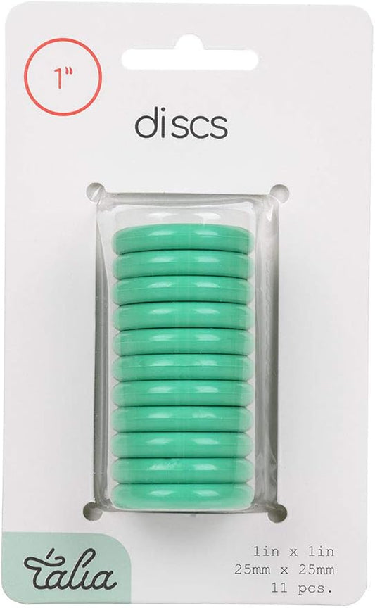 Talia Discbound Notebook - Discs (Celestial Turquoise, 1inch)
