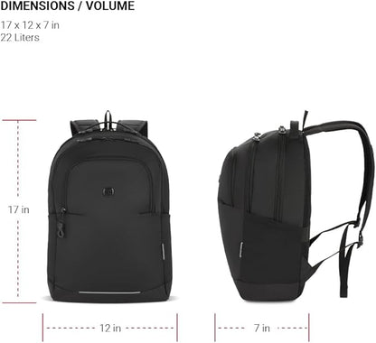 SwissGear Orientation, Black, 17.75-Inch