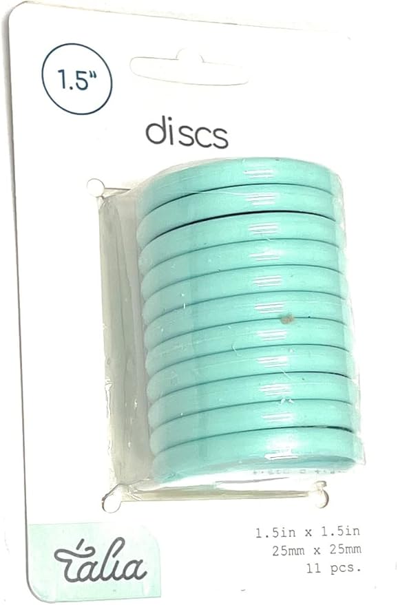 Talia Discbound Notebook - Discs (Summer Blue, 1.5inch)