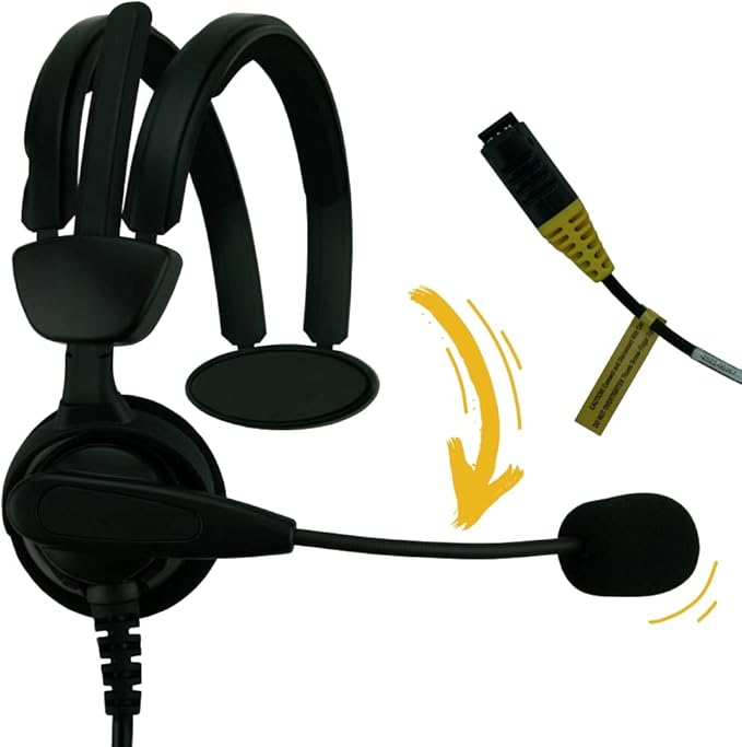SR-20 HD-700-1 Medium Duty Speech Recognition Headset for Vocollect T2, T2X, T5