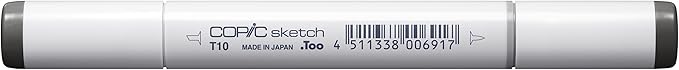 Copic Markers T10-Sketch, Toner Gray