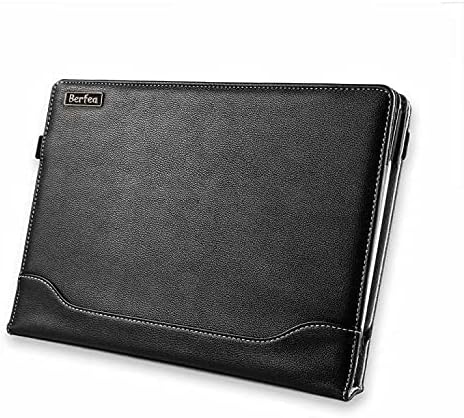 Protective Laptop Case Cover Compatible with Dell Inspiron 16 Plus 7610 7620 7630 7640 16" Notebook Sleeve PU Leather Stand Hard Case Skin Pouch
