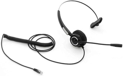 TriPro 4 Pin RJ9 Telephone Headset for Landline Desk Phones (H510-RJ)