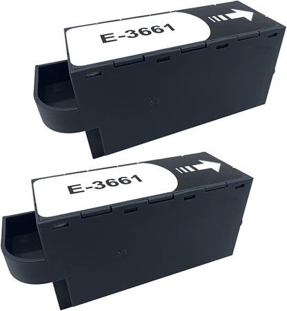 2PK T3661 Ink Maintenance Box Compatible with XP-8500 XP-8505 XP-8600 XP‑8605 XP-15000 XP-6000 XP-6001 XP-6005 XP-6100 XP-6105 XP-970 Printers
