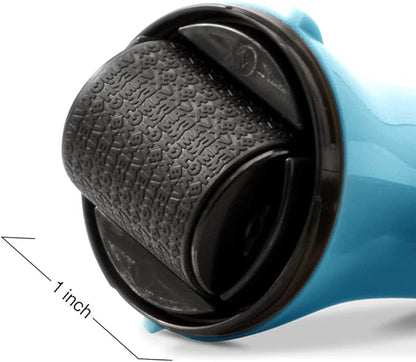 Wide Advanced Security Roller by Guard Your ID, Easy-to-Use Mess-Free Identity Protection Stamp (3-Pack, Mixed Colors: Turquoise, Green, White)