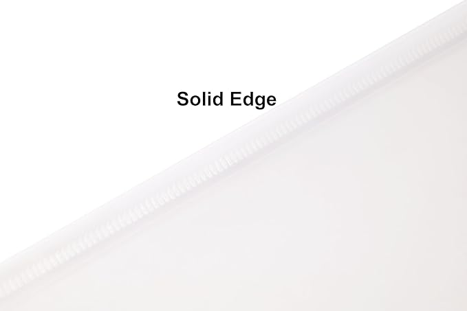 11’’ x 8.5’’ Vertical Clear Letter Sized Plastic Envelopes Document File Storage Holder 20 Pack Hook Loop Closure