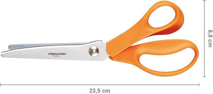 Fiskars 1005130 Tijeras Dentadas Classic 23, 8.8 x 23.1 x 1.9 cm, Standard