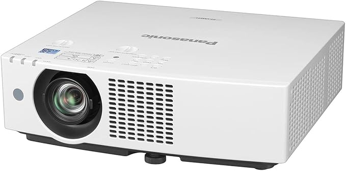 Panasonic PT-VMZ71 WUXGA LCD Laser Projector, 7000 Lumens, White