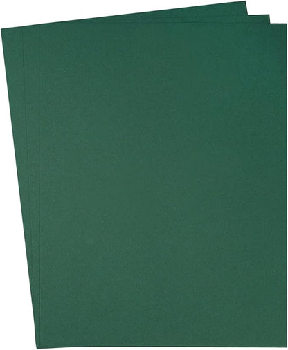 30 sheets Cardstock Paper 8 1/2 x 11 Inches for Crafts and Invitations (Dark Green)