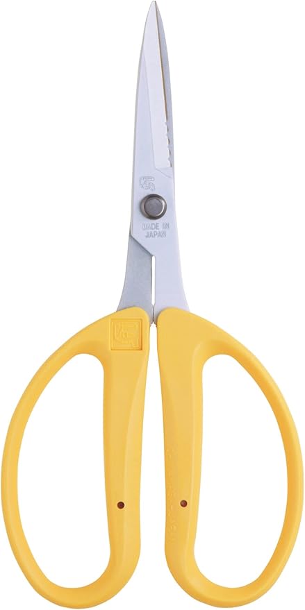 Flower Scissors yellow CRI-360SFY