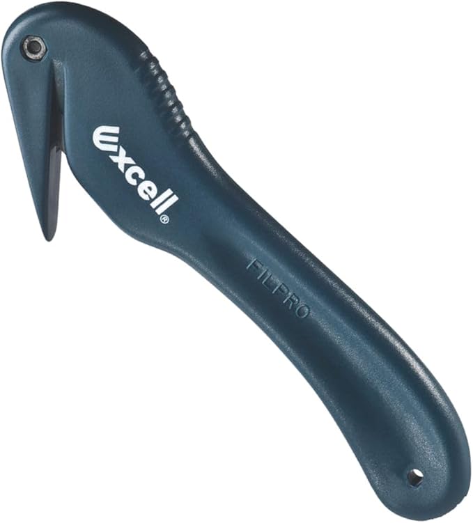 Excell SD-259 Stretch Film Cutter; Designed to Glide Through Wrapped Films; Made of High-impact Plastic; Replacement Blades not Included