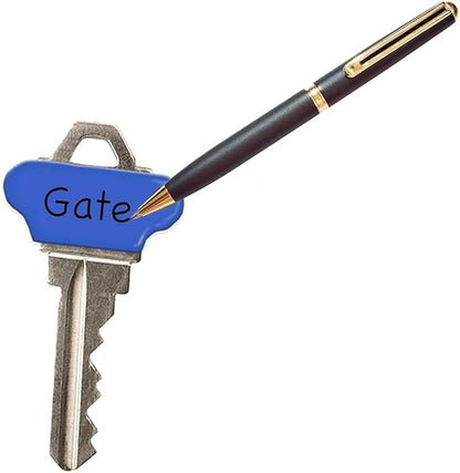 Lucky Line Colorful Key Bands - Key Identifiers Medium, 4 Pack (17104)