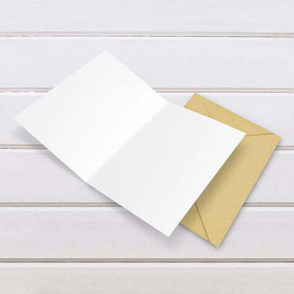 Baby Shower Card for Girl or Boy, Welcome New Baby Congratulations Gift for New Parents, Hello Little One, Gender Reveal (Cute Animals)