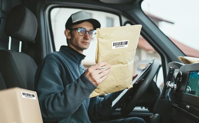 3000 30 Per Sheet Self Adhesive 1" x 2-5/8" Address Shipping Labels for Laser & Inkjet Printers - 100 Sheets, 30 Per Labels Per Page