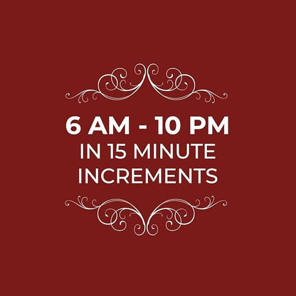 Notebook Planner, Appointment Book – Large 7" x 13.5" Undated 2024 Planner, Daily & Hourly Planner – Spiral Notebook Organizer for Scheduling Appointments (3 Columns)