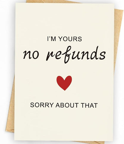 Valentine Day Gifts & Card | Anniversary Card to Husband | Funny Anniversary Card & Gifts for Women, Men, Husband, Wife, Him, and Her | Happy Anniversary Decorations