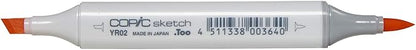 Copic Markers YR02-Sketch, Light Orange, 1 Count (Pack of 1)