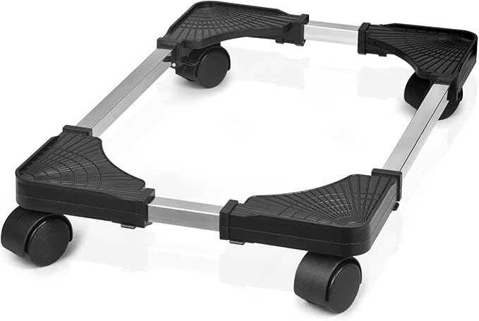 Computer Tower Stand, Adjustable Mobile CPU Stand with Rolling Caster Wheels, Premium PC Tower Stand Holder for Floor Carpet Gaming PC Case(YOSE)