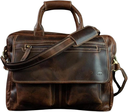 Buffalo Leather Pilot Bag