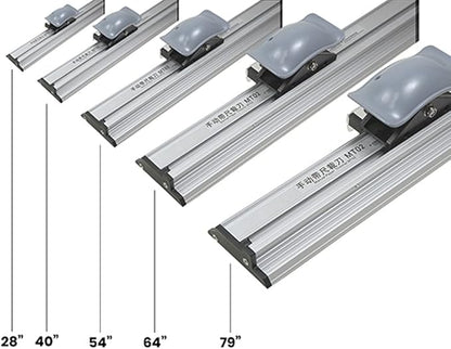 Manual Table Top Heavy Duty Paper Trimmer - 39" (1000mm) - Aluminum Grade Board Cutter with Standard Ruler Marks - Easy Storage and Lightweight Paper Panel Cutters for Ads Board Decor