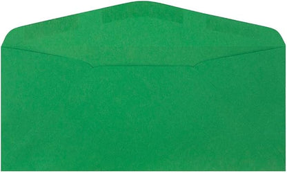 JAM PAPER #9 Business Colored Envelopes - 3 7/8 x 8 7/8 - Green Recycled - 50/Pack