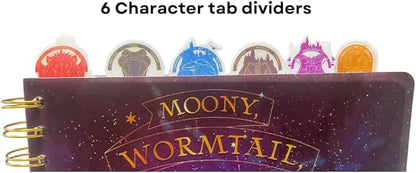 Innovative Designs Harry Potter Marauder’s Map Writing Notebook & Tab Journal for Kids, Teens or Adults