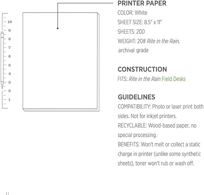 Copier Paper White 200 Sheets