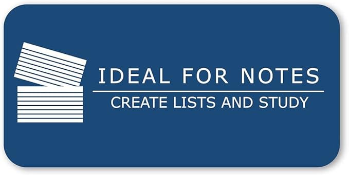 Roaring Spring Mini Index Cards 3"x2.5", 200 Count Per Set, 100# White Single Sided Ruled Paper, In Convent Tray Holder, Blank on Back (Pack of 36)