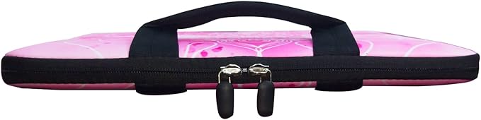 11 11.6 12 12.5 inch Laptop Carrying Bag Chromebook Case Notebook for Apple MacBook Air Samsung HP DELL Lenovo Asus (Pink Mandala)