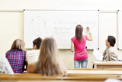 Premium 60"x 36" Multipurpose Magnetic Dry Erase Board with Aluminum Frame | Versatile Wall-Mounted Whiteboard with Pen Tray for Enhanced Office and Classroom Presentations & Collaborations