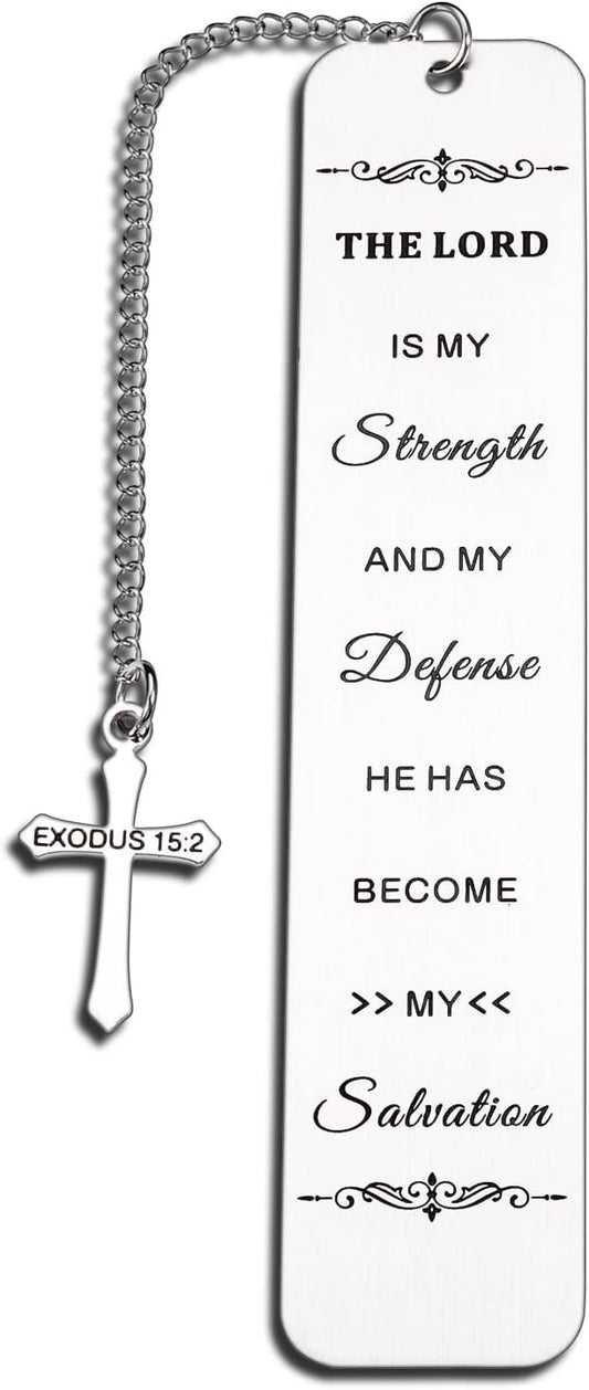 Inspirational Christian Bookmark Gifts for Women Men Bible Verse Bookmarks Book Lover Religious Gift for Girl Bookworms Birthday Easter Christmas Baptism Church Bulk Gifts