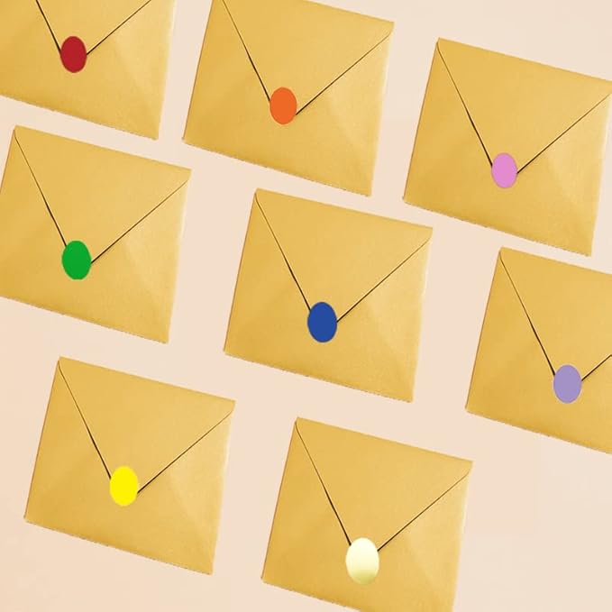 1200 Pieces 0.75 Inch Round Color Coding Label Garage Sale Stickers Blank Yard Sale Price Stickers Permanent Adhesive Dots Stickers,Easily Writable with Perforation Line (Kraft)