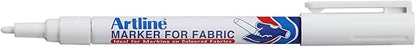 artline White Fabric Marker (1 Marker)