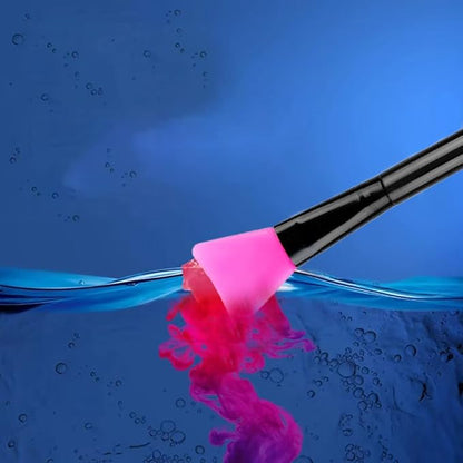 16 Pcs Silicone Magic Brushes,Reusable Silicone Epoxy Resin Applicator Sticks for DIY Painting Mixing & Spreading to Glitter Tumblers, Acrylic Cups, Mug