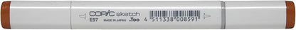Copic Markers E97-Sketch, Deep Orange