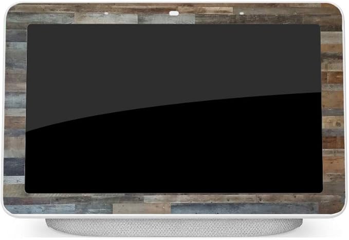 MightySkins Skin Compatible with Google Home Hub - Gray Wood | Protective, Durable, and Unique Vinyl Decal wrap Cover | Easy to Apply, Remove, and Change Styles | Made in The USA