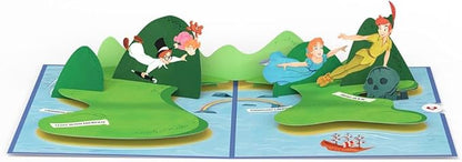Lovepop Happy Birthday Pop-Up Card for Her and Him- 3D Disney Birthday Greeting Cards for Boys, Girls, Men, Women - Neverland Birthday - 5" x 7" Card - Blank Note Card & Envelope Included