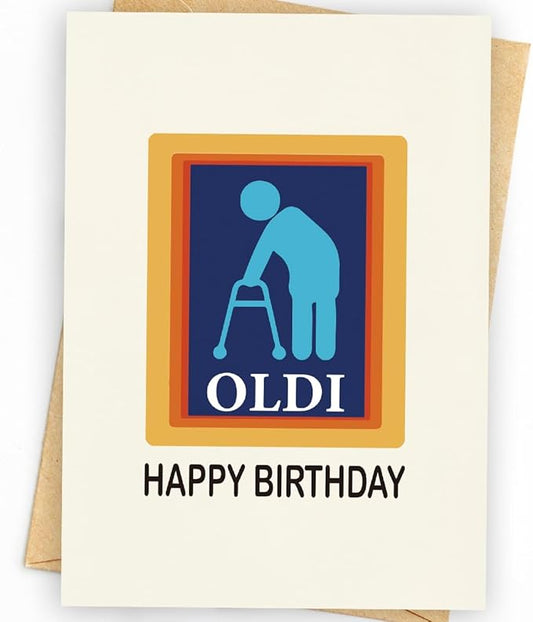 Funny Birthday Card | Funny Birthday Cards for Men, Women, Dad, Mom, Brother, Sister, and Anyone | Birthday Decorations & Gifts | Happy Birthday Card