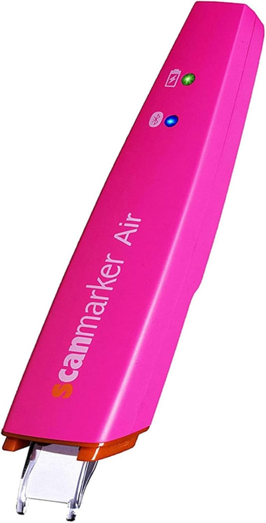 Scanmarker Air Pen Scanner & Translator Pen | Electronic Translation Pen & Smart Reading Pen for Dyslexia, Students & Professionals - Compatible with Mac, Windows, iOS & Android (Pink)