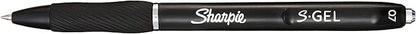 Sharpie S-Gel, Gel Pens, Drawing Pens, Gel Ink Pens For Journaling, Writing Pens, Coloring Pens, Medium Point Pens (0.7Mm), Black Ink Gel Pen, 4 Count