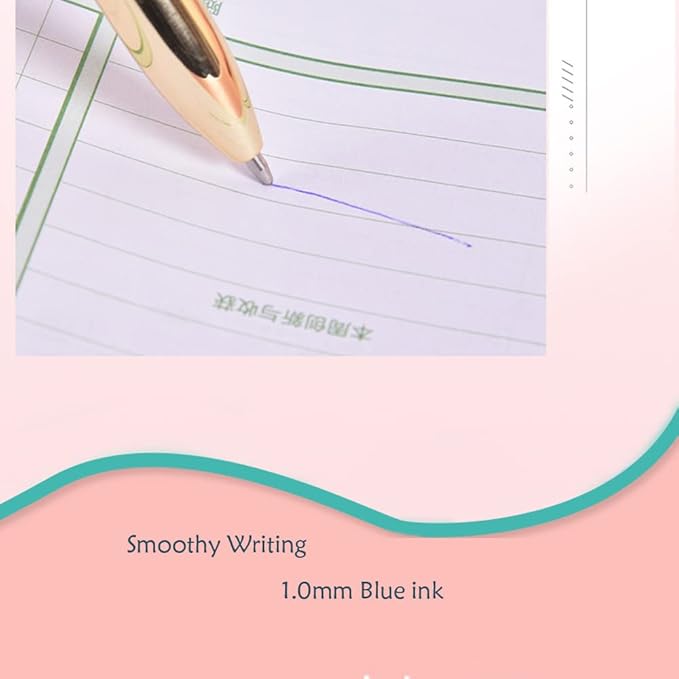 Diamond Pens Pack of 10 ，Big Crystal Diamond Ballpoint Pens Retractable Metal Quicksand l Pens ，for Office Supplies, Decorations, Women Gift(10 pens)…