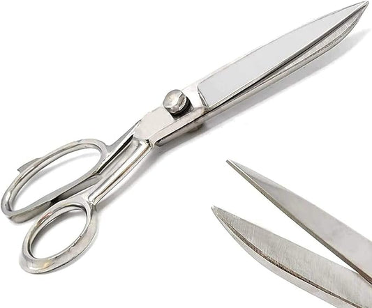 OdontoMed2011 Taylor Scissors 8" Fabric Cutting Stainless Steel (Silver) Tailor Scissor ODM