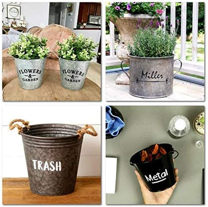 Metal Marking Paint Pen - Industrial Marker For Writing & Drawing on Steel and Metals - Washable Removable Paint Markers For Metal, Wet Erase Metal Paint, Pink Paint Pen for Construction and Welders