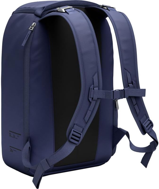 Db Journey Ramverk Backpack - Durable Travel Backpack with Laptop Compartment & Pockets for Work, Luggage Backpack with Roller Bag Hook Up System, 26L - Blue Hour